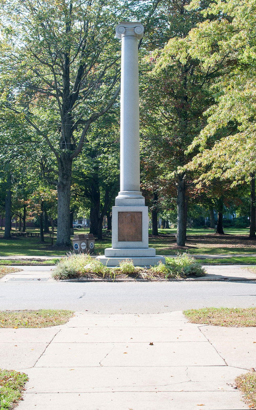 Gridley Park column