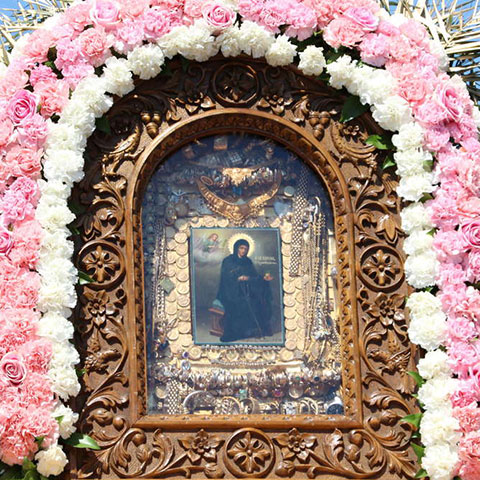 icon of St. Irene Chrysovalantou