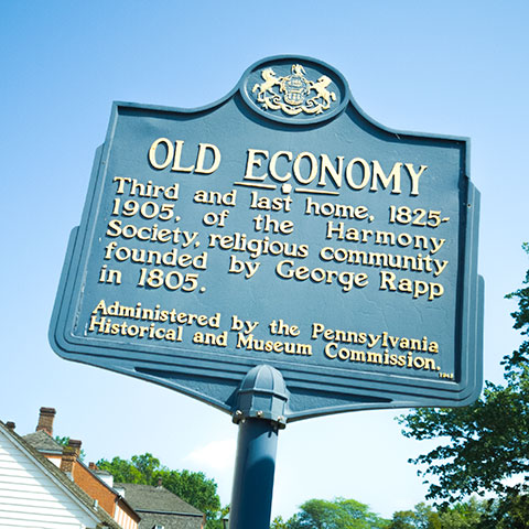 Old Economy historical marker