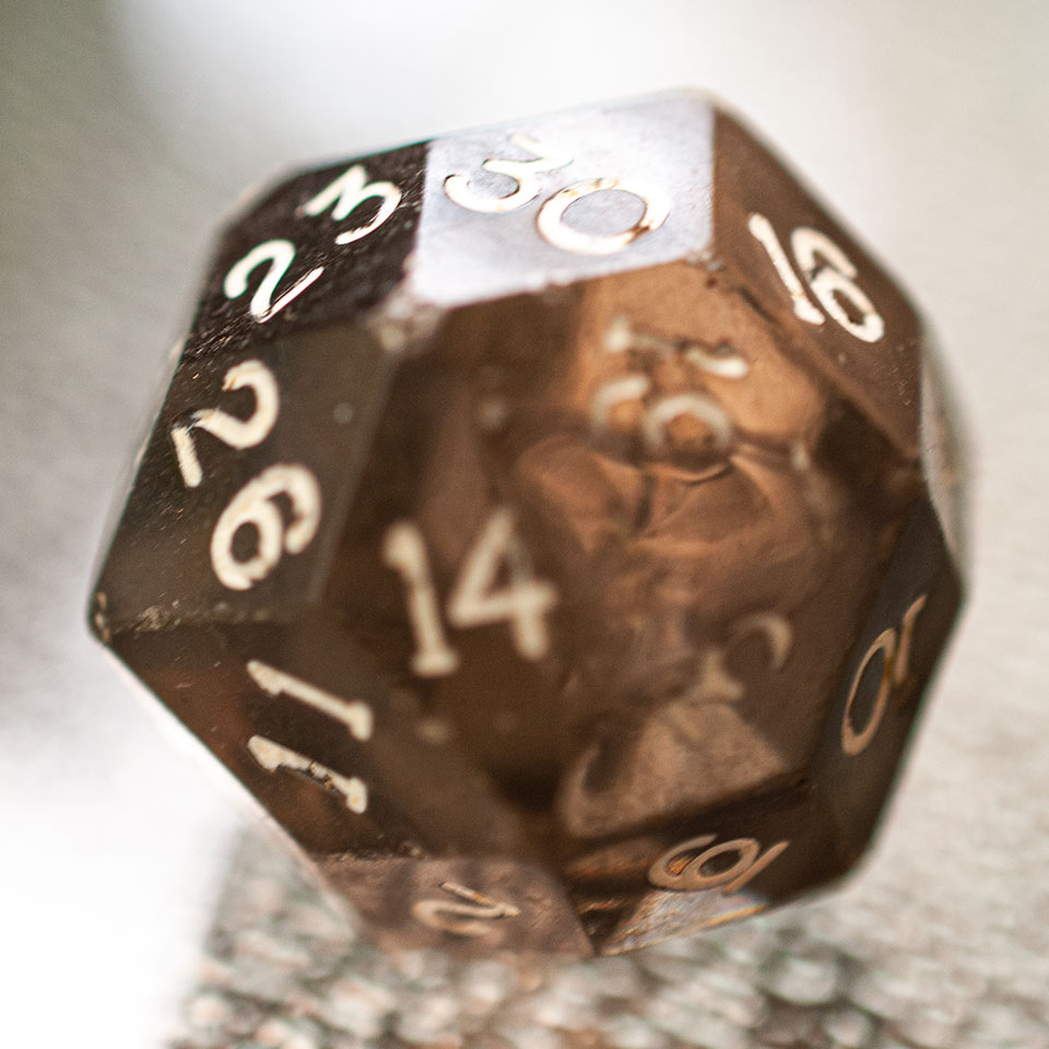 Ancient d20 die emerges from the ashes of time - CNET