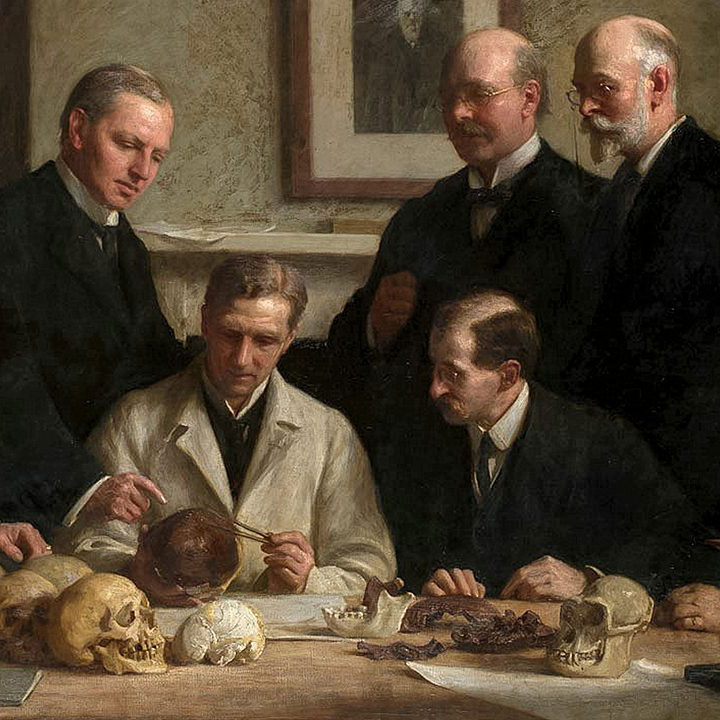 John Cooke, "Piltdown Man", 1915