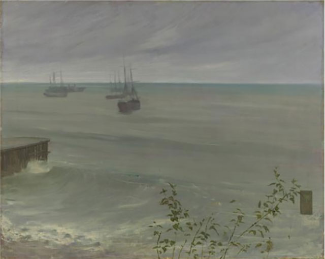 Symphony in Gray and Green: The Ocean by James McNeill Whistler