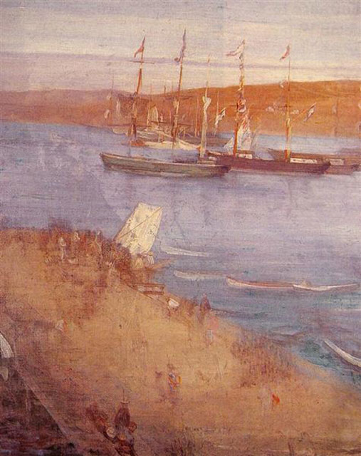 The Morning After the Revolution: Valparaiso by James McNeill Whistler